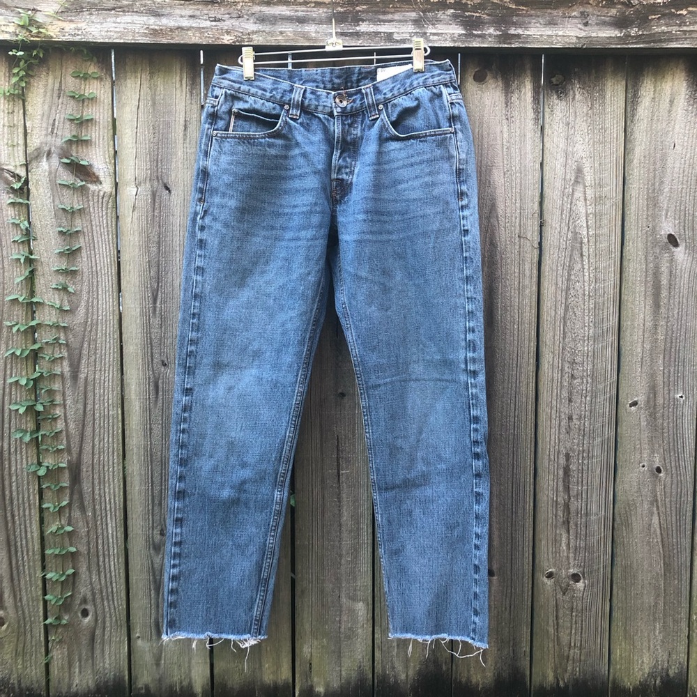 Eleventy Jeans 5 Tasche Young Straight Cropped Size 6 Made in Italy